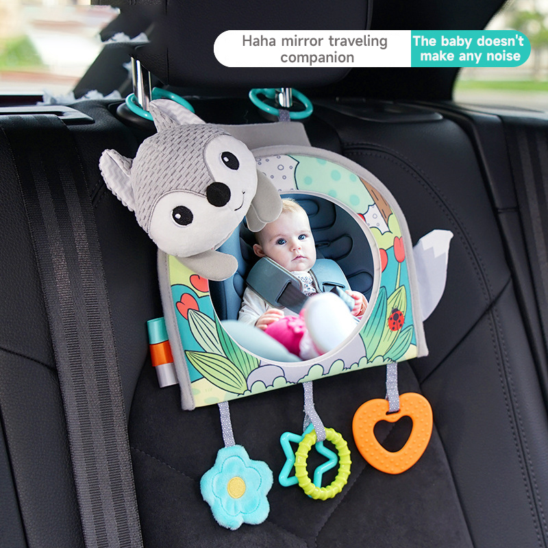 Kids Education Music - Giocattoli per specchietto auto neonati, monitor
