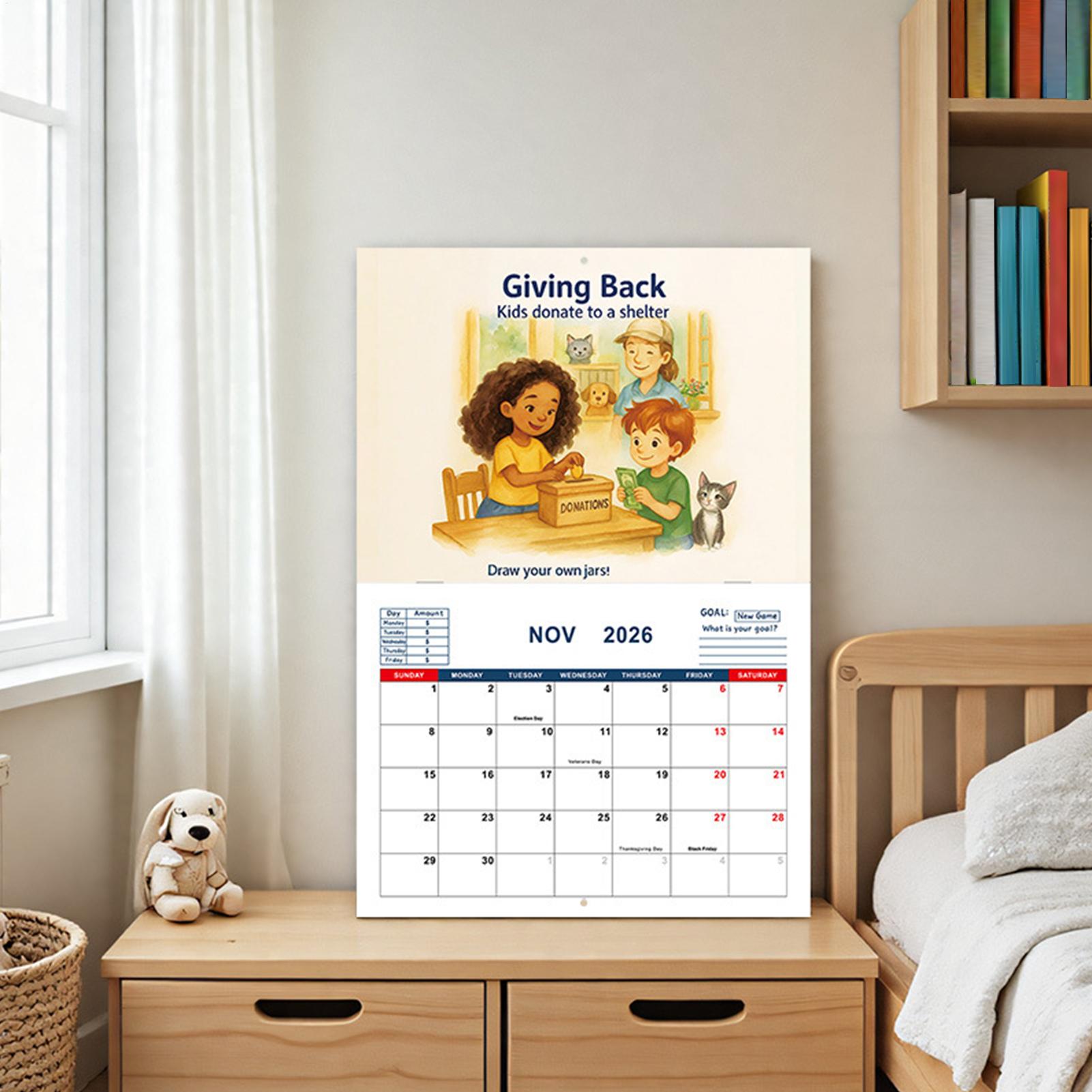 Kids Education Plan - Calendario per bambini 2026 Gestione dei