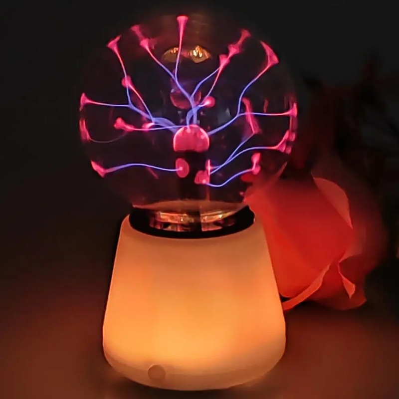 Globe Interactive Light - Lampada a Sfera al Plasma Interattiva,