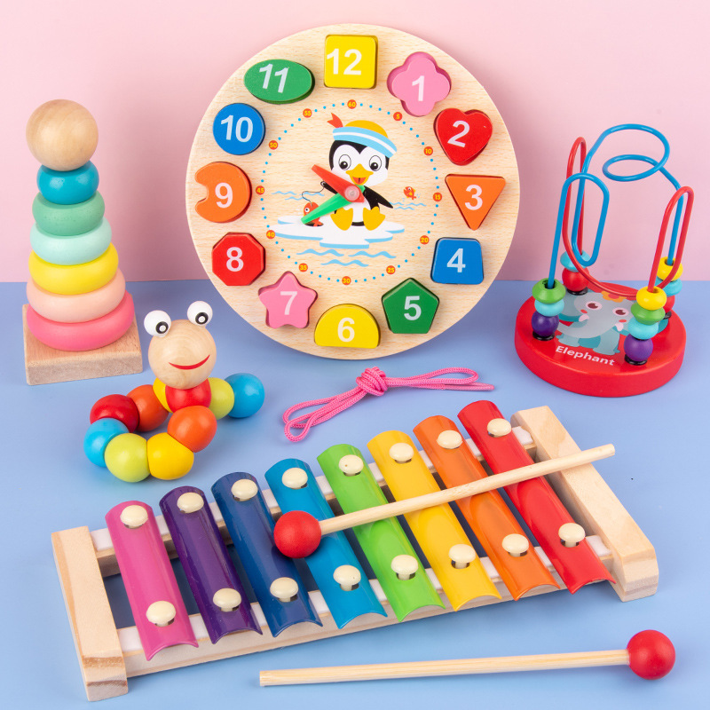 Kids Education Music - Montessori Giocattoli per bambini Bambini Puzzle