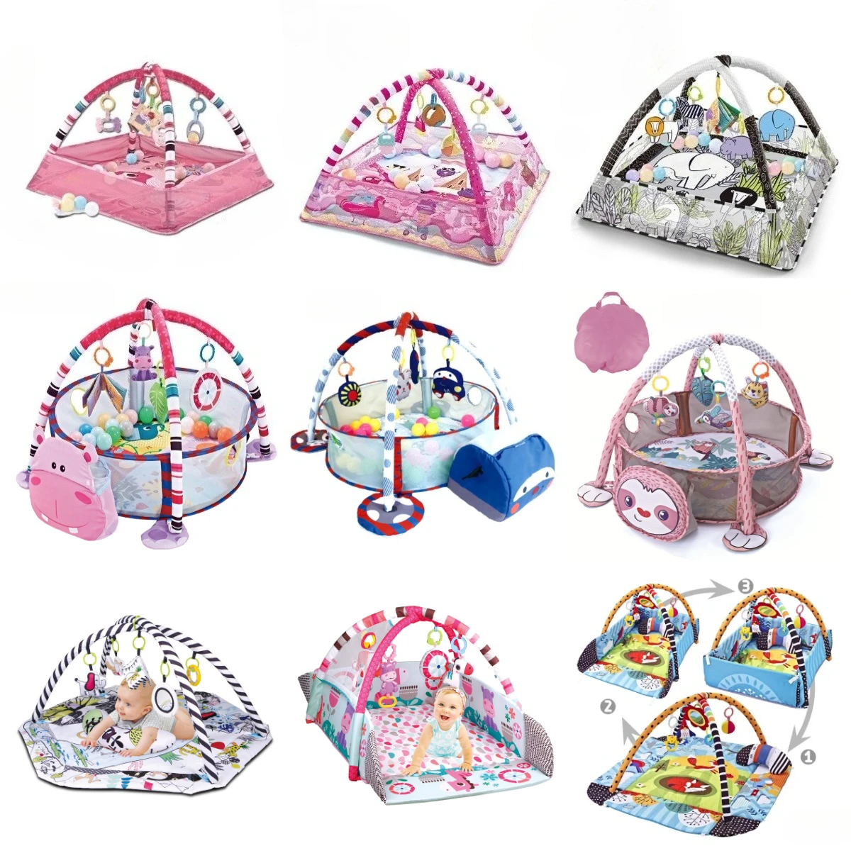 Kids Education Music - Telaio fitness educativo per bambini Tappetino