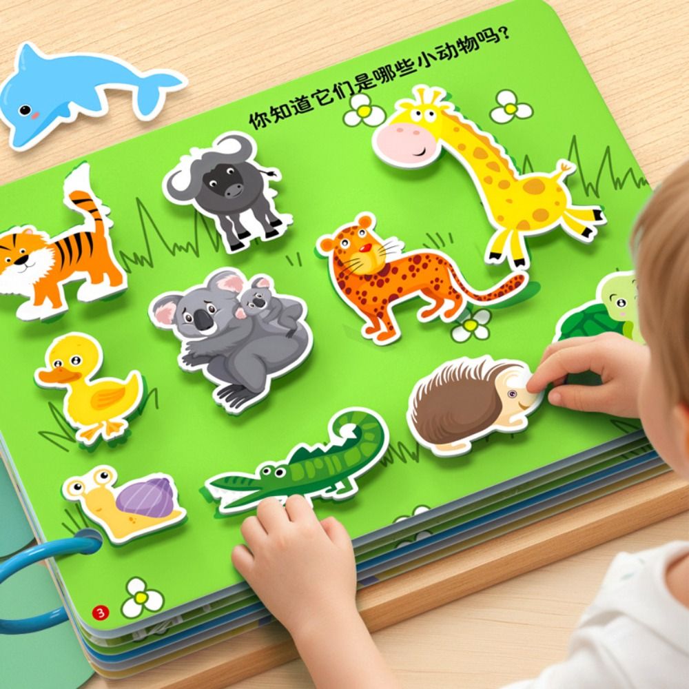Kids Education Book - Durevole 10 pagine Libro a strappo