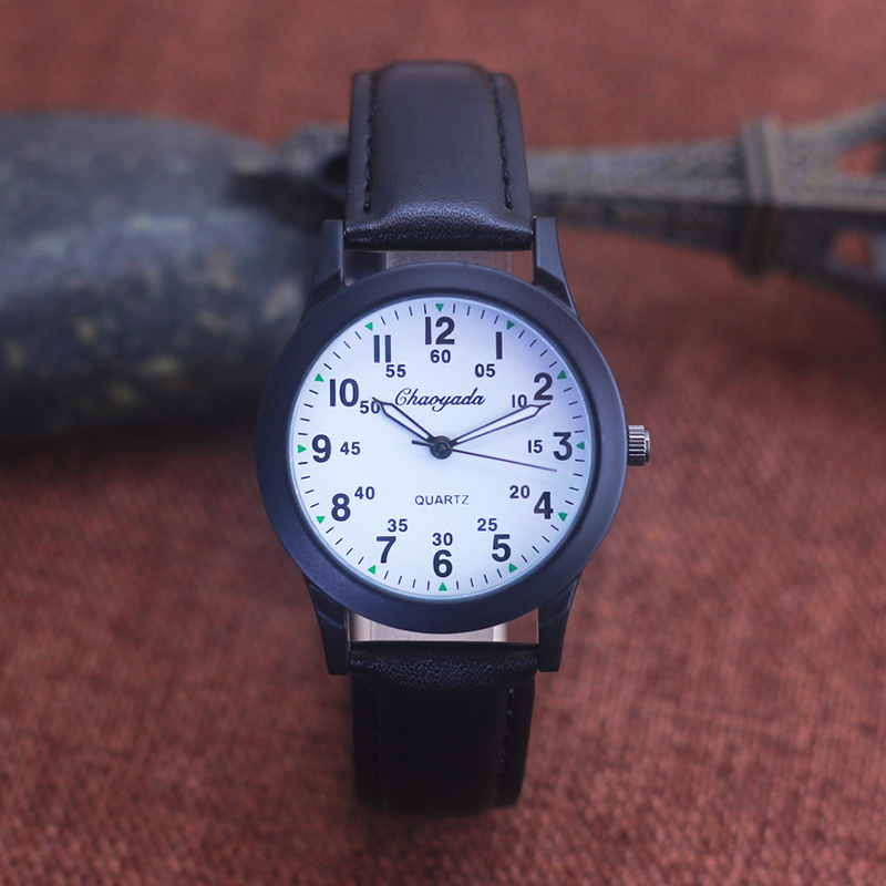 Kids Educational Watch - Chaoyada moda uomo ragazzi cinturino in