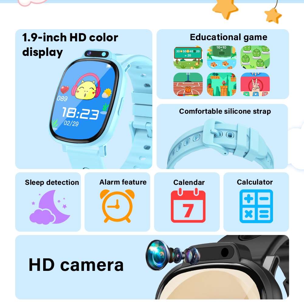 LAXASFIT Smartwatch per bambin - Kids Education Calculator recensione e prezzo
