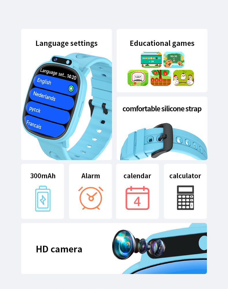 H10 Nuovo Smartwatch per Bambi - Kids Education Calculator recensione e prezzo