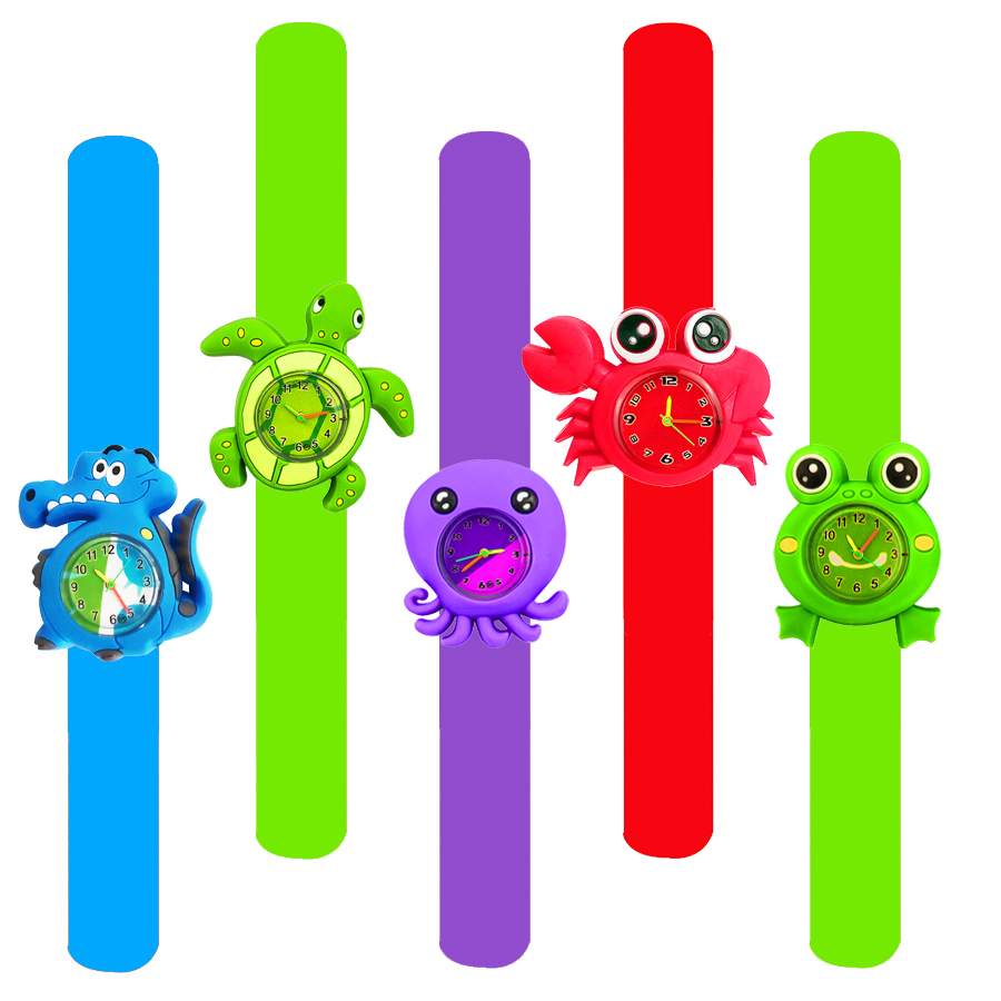 Cartoon Dolphins Sharks Orolog - Kids Educational Watch recensione e prezzo