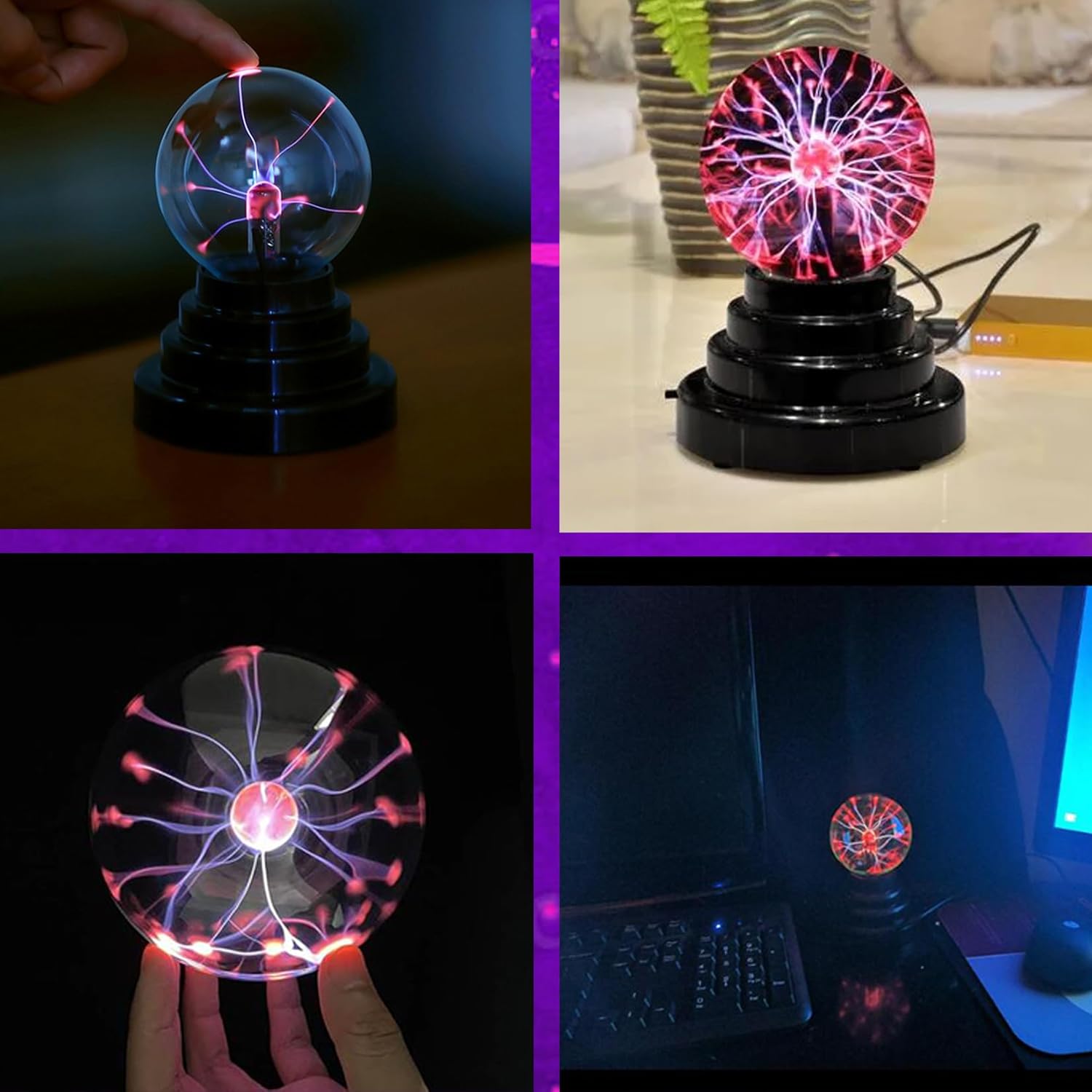 Lampada a Sfera al Plasma, Glo - Globe Interactive Light recensione e prezzo