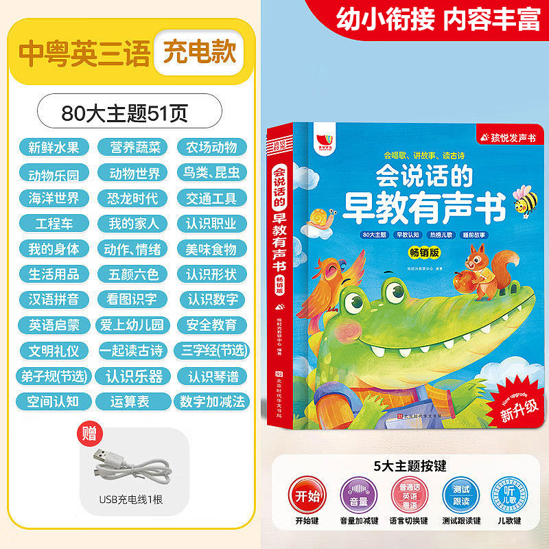 Libro Sonoro Interattivo con F - Kids Education Rhymes recensione e prezzo