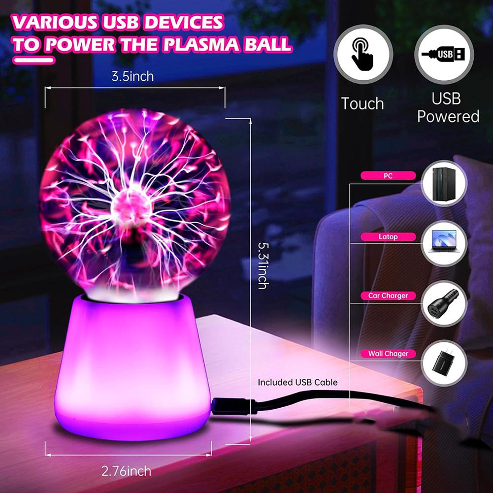 Lampada a sfera al plasma Touc - Globe Interactive Light recensione e prezzo