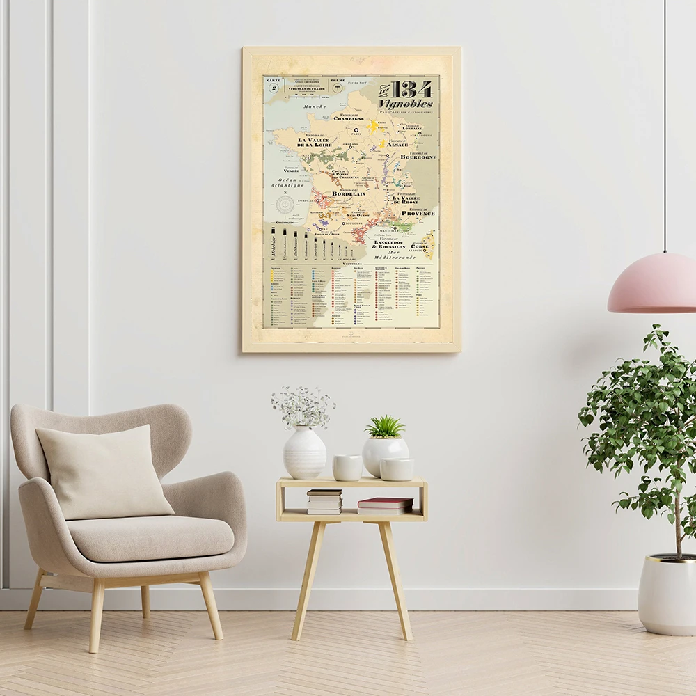 Mappa retrò Europa Città Viti  - School Kids Education Quotes recensione e prezzo
