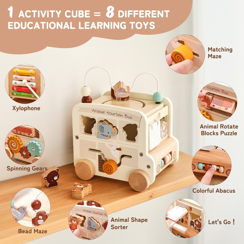 Giocattoli Montessori in Legno - Kids Educational Game 3 recensione e prezzo