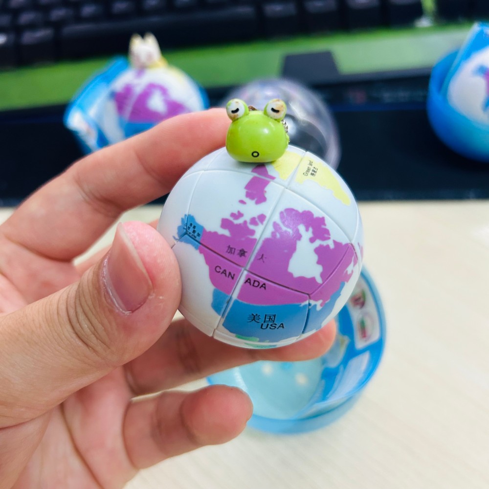2006 Earth World Map 2x2 Ball  - Puzzle Map World recensione e prezzo