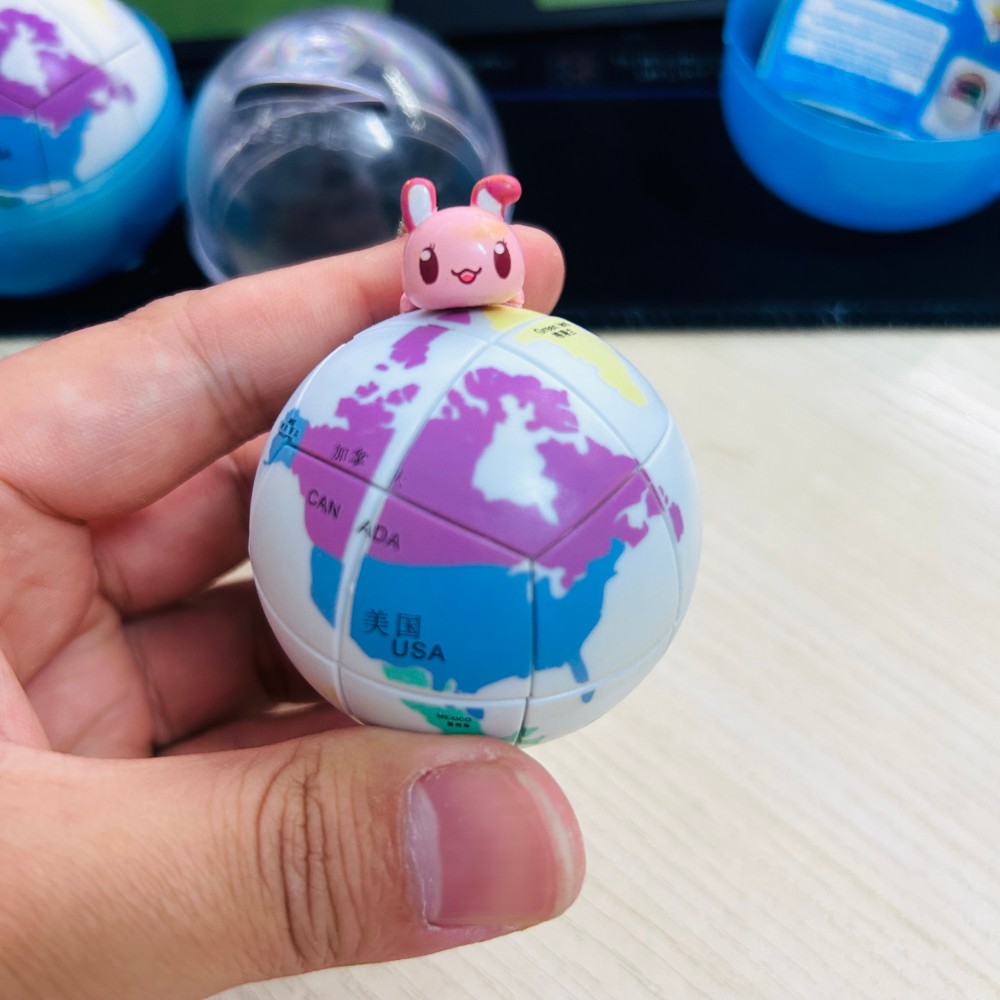 2006 Earth World Map 2x2 Ball  - Puzzle Map World recensione e prezzo