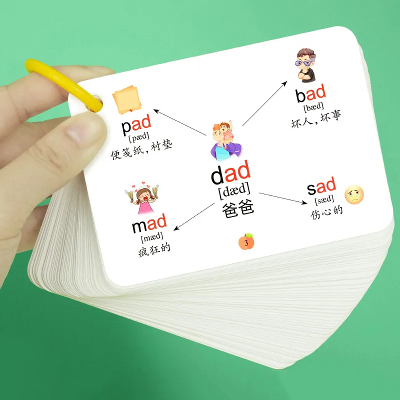 600 parole Mind Map Cards con  - Kids Education Words recensione e prezzo