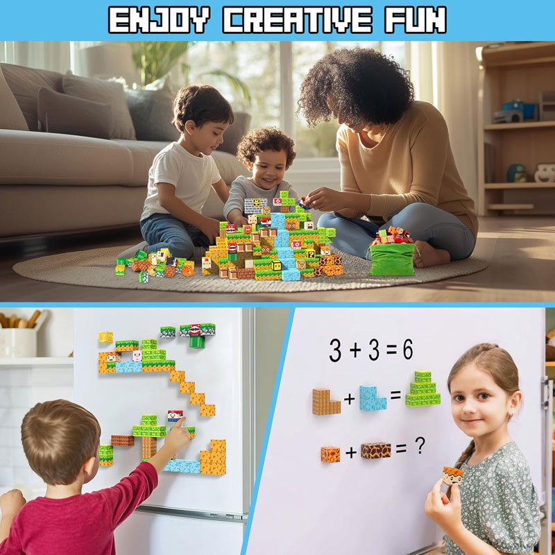 Mine World Blocchi Magnetici d - Kids Education World recensione e prezzo