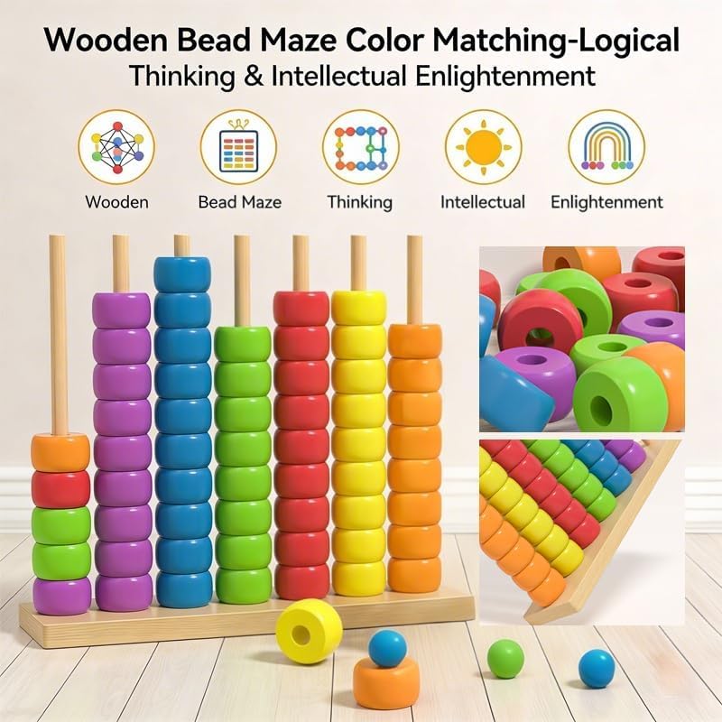 Abaco in Legno Montessori, Gio - Kids Education Calculator recensione e prezzo