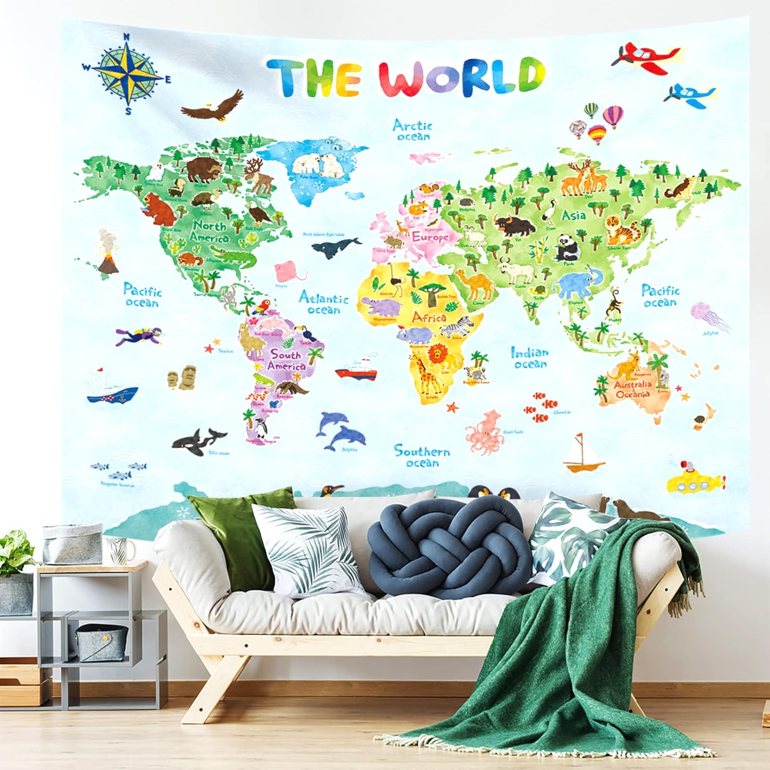 Mappa del mondo per bambini Ar - Kids Education World recensione e prezzo