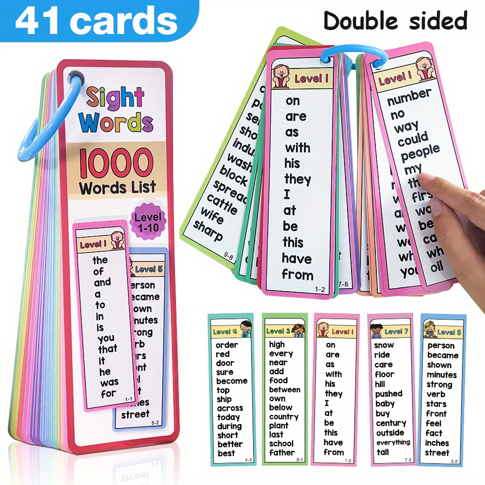 1000 parole visive Schede flas - Kids Education Words recensione e prezzo