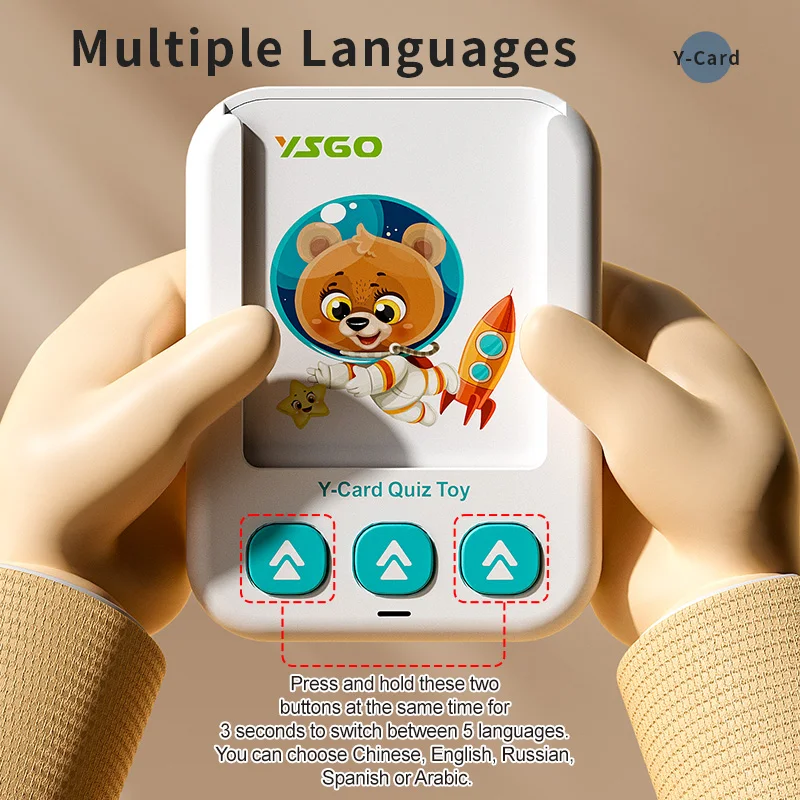 Schede flash parlanti russe Gi - Kids Education Words recensione e prezzo