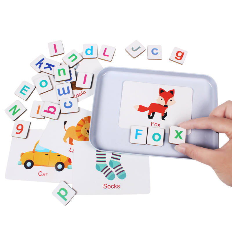 Puzzle in legno Schede flash G - Kids Education Words recensione e prezzo