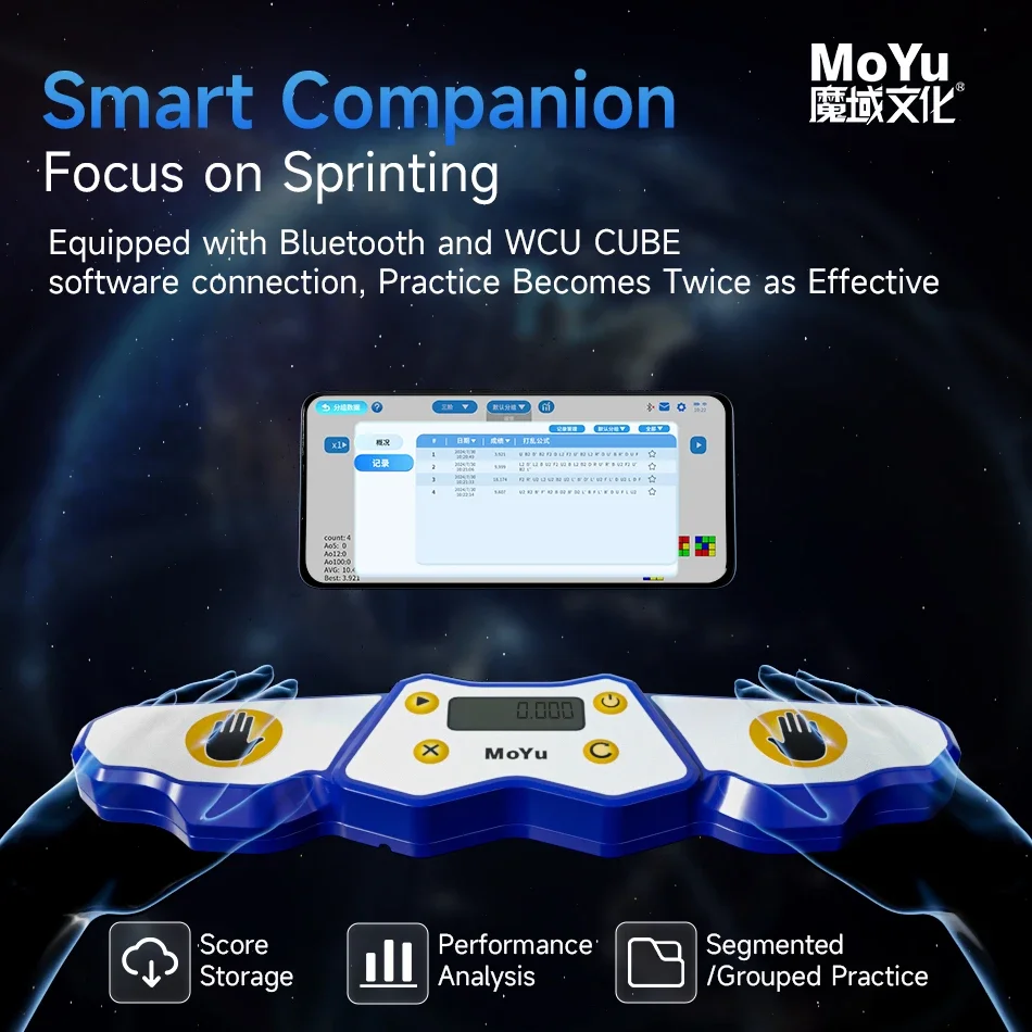 Nuovo MoYu Ai Timer Cubo magic - Kids Education Related recensione e prezzo