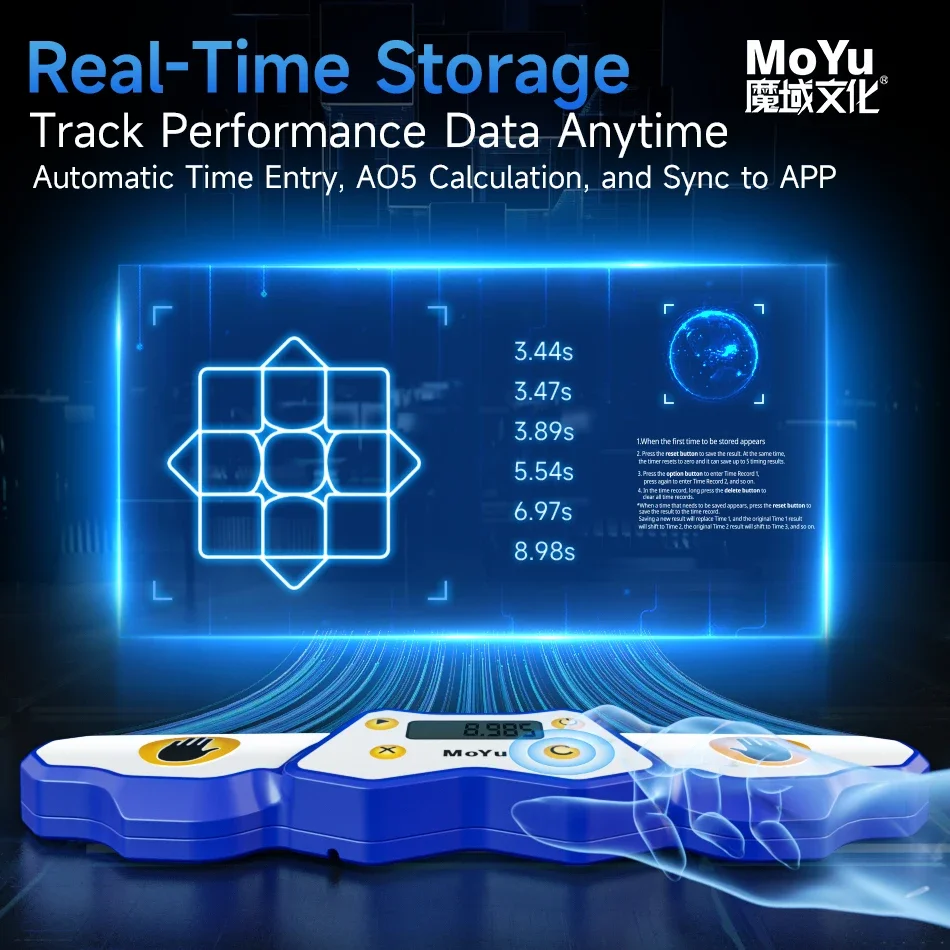 Nuovo MoYu Ai Timer Cubo magic - Kids Education Related recensione e prezzo