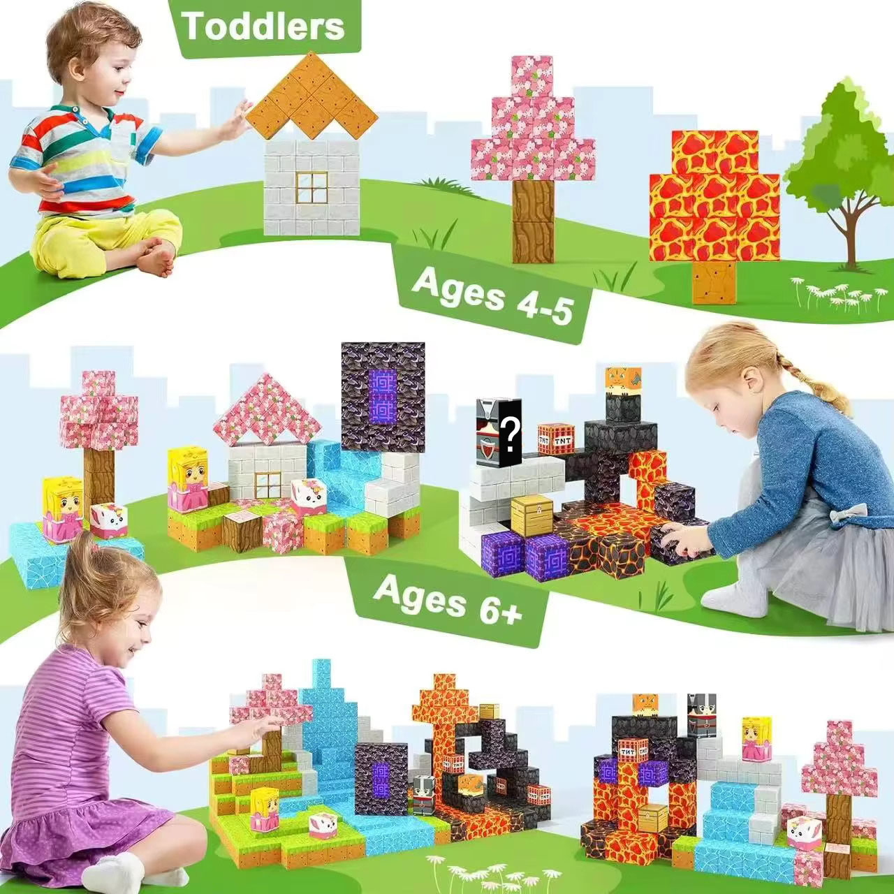 Blocchi Magnetici da Costruzio - Kids Education World recensione e prezzo