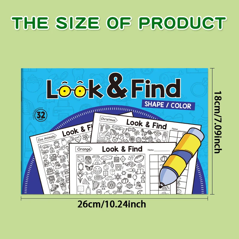 Libro di attività di ricerca p - Kids Education Book recensione e prezzo