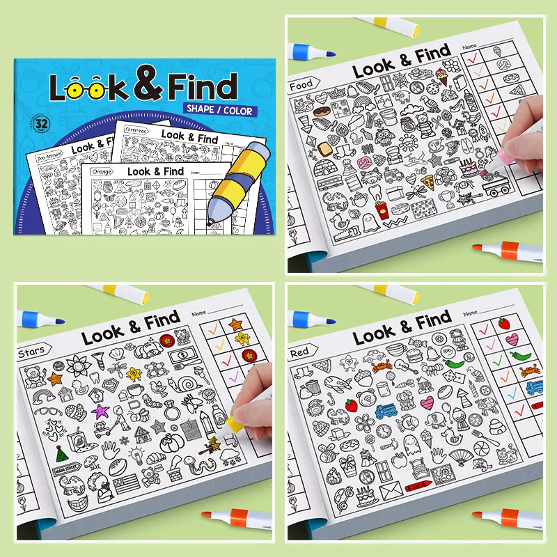 Libro di attività di ricerca p - Kids Education Book recensione e prezzo