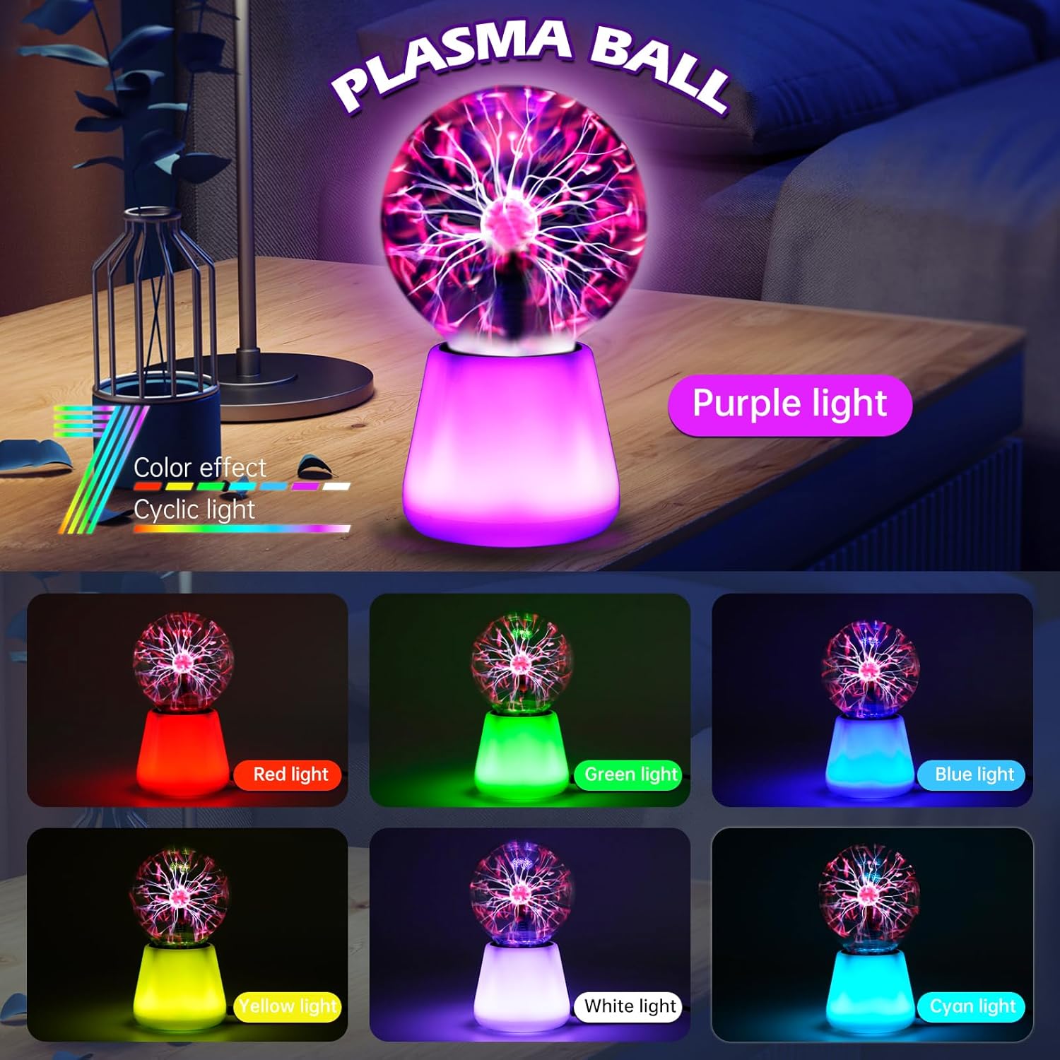 Lampada a sfera al plasma Touc - Globe Interactive Light recensione e prezzo