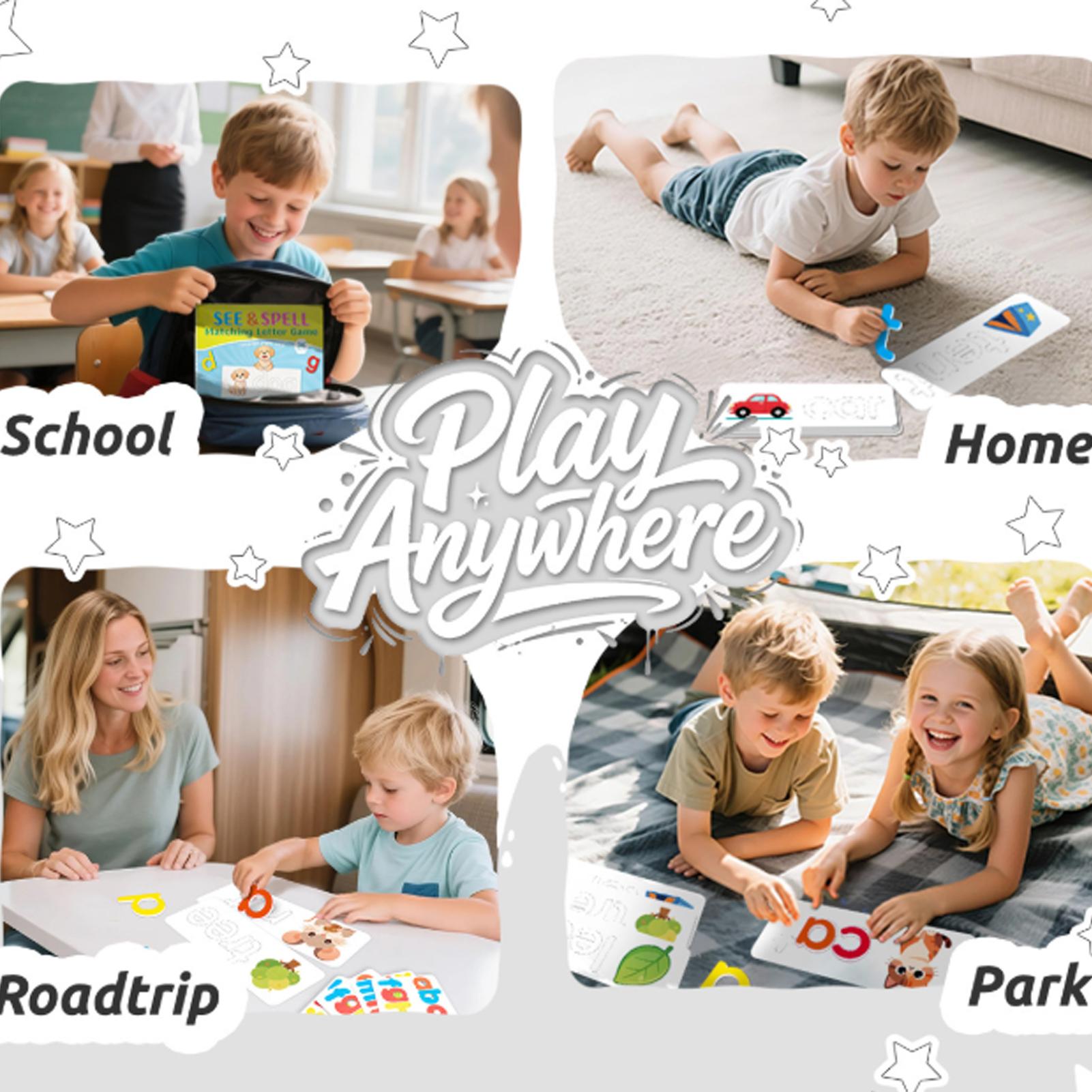 Gioco di abbinamento delle let - Kids Education Words recensione e prezzo