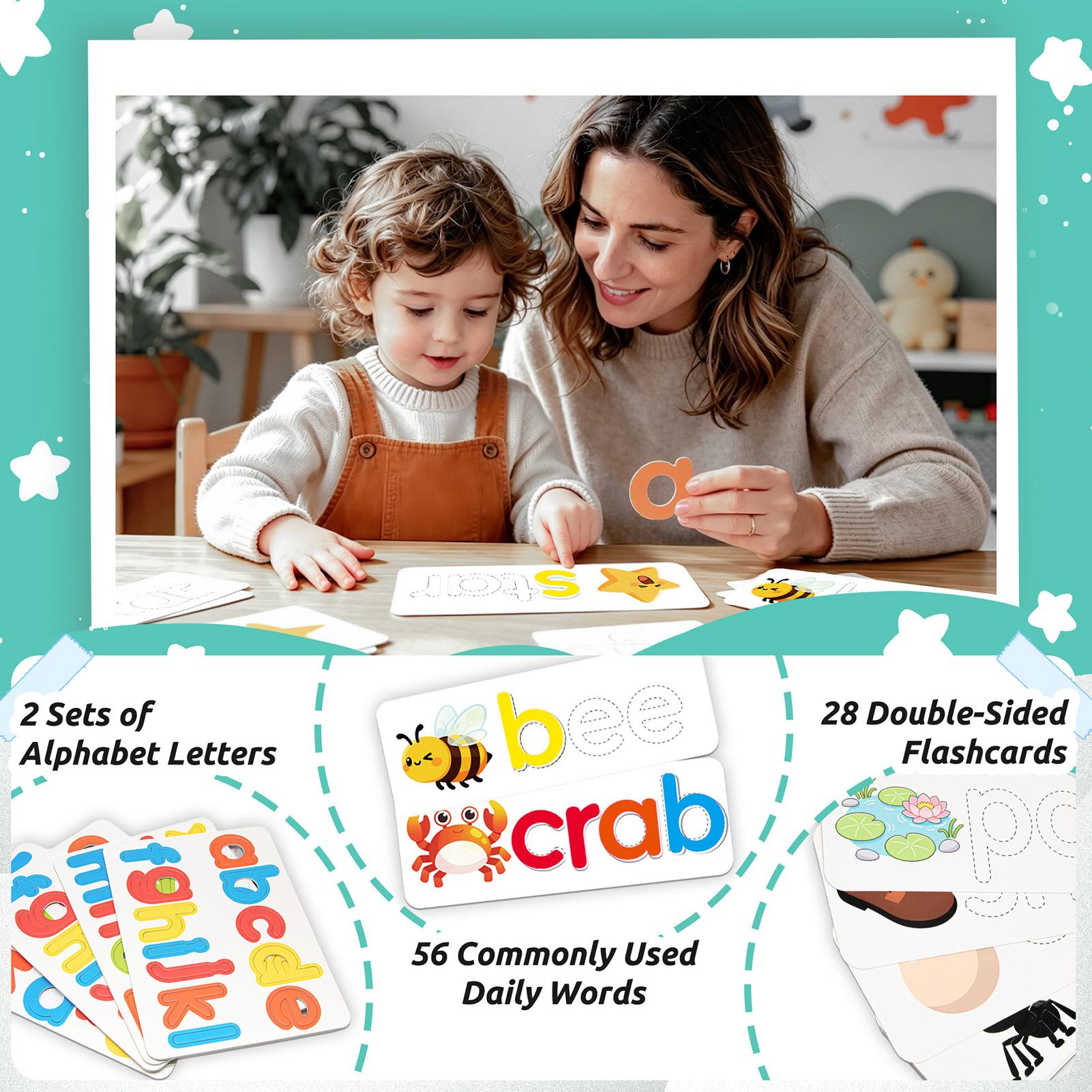 Gioco di abbinamento delle let - Kids Education Words recensione e prezzo