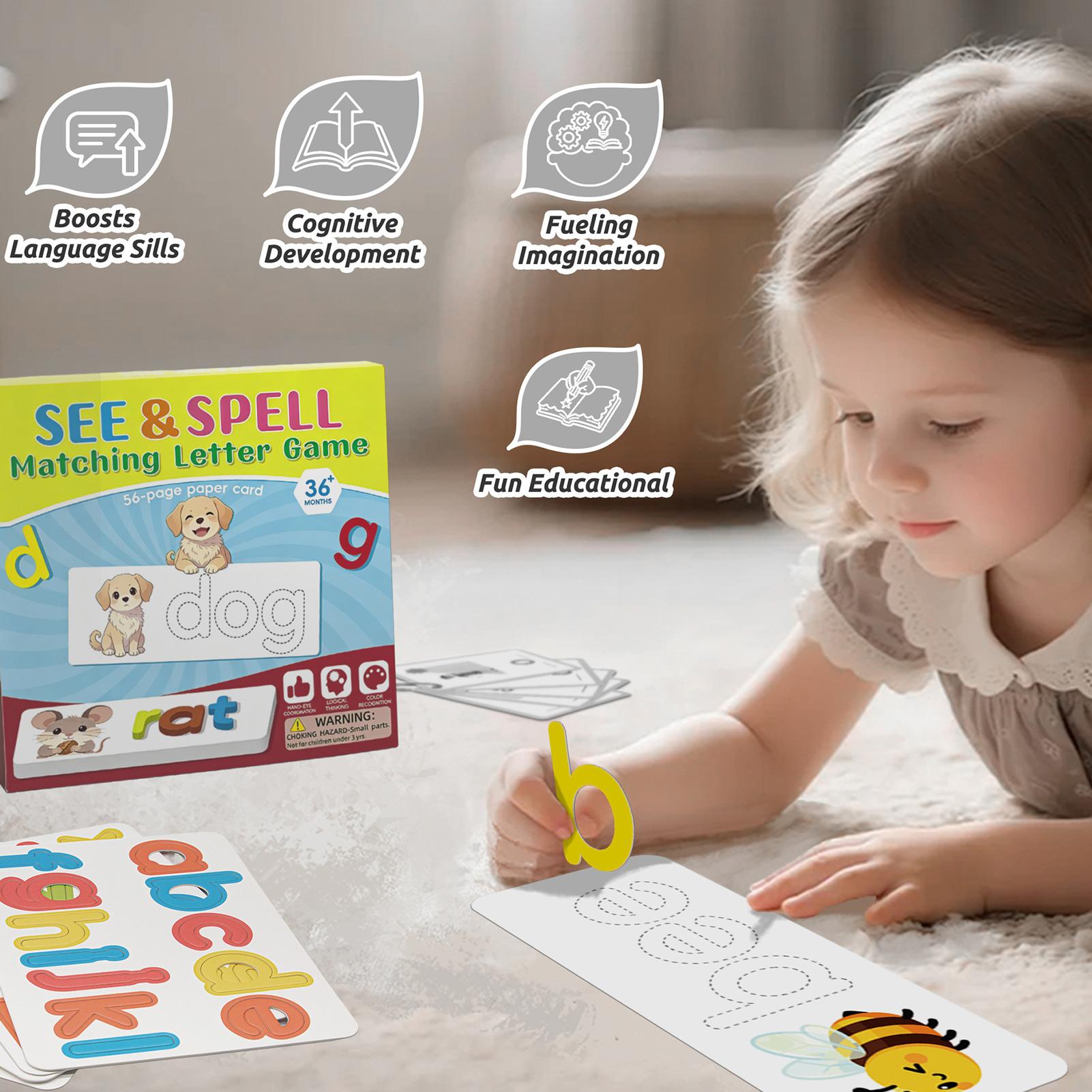 Gioco di abbinamento delle let - Kids Education Words recensione e prezzo