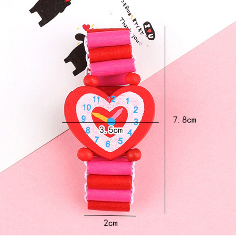 5 Pezzi Orologio in Legno per  - Kids Educational Watch recensione e prezzo