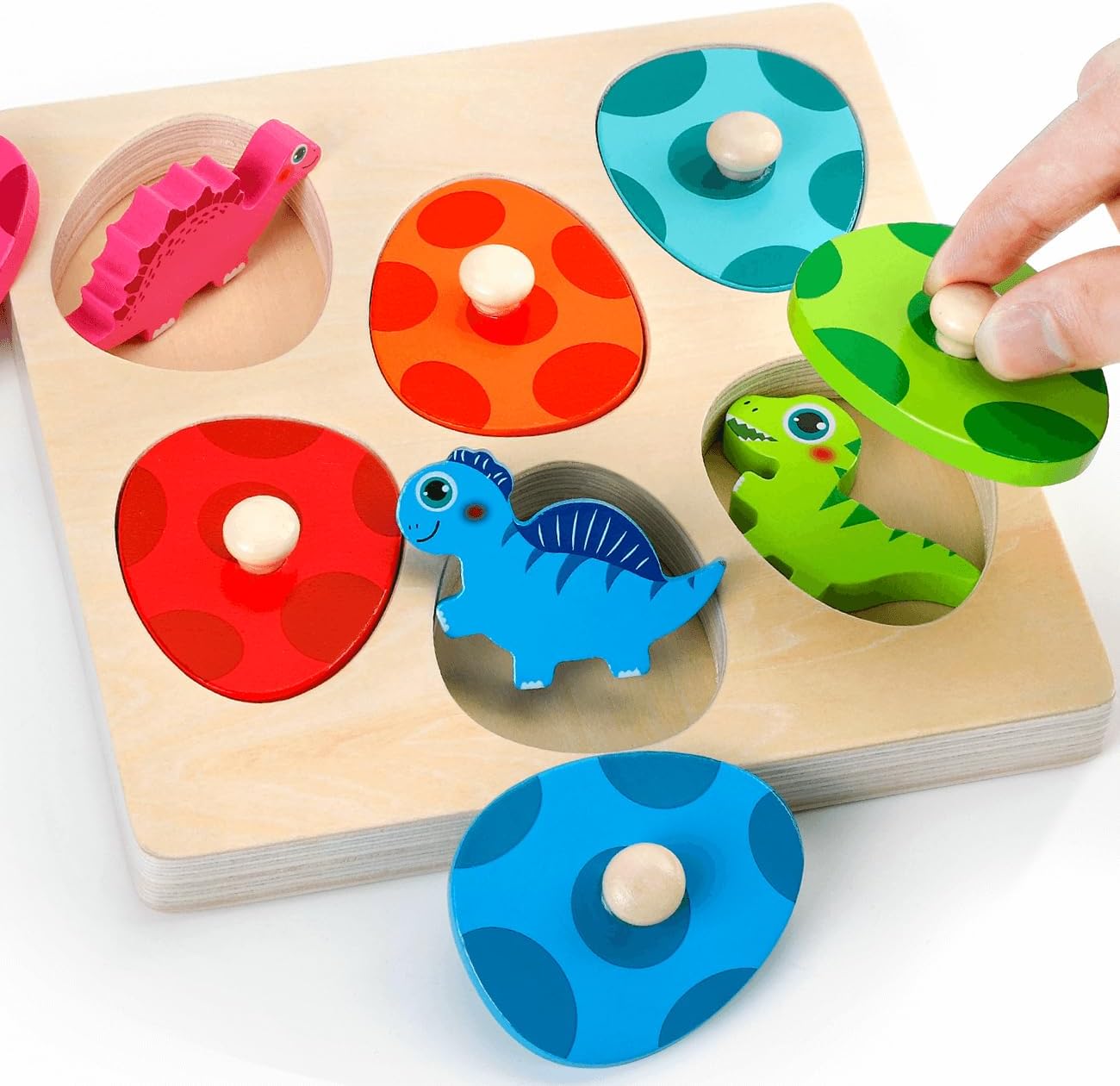 Dinosauro in legno Puzzle Gioc - Kids Educational Game 3 recensione e prezzo